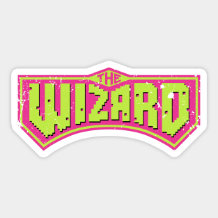 The Wizard - worn Sticker